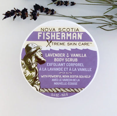 Salt-N-Sea Body Scrub - Lavender & Vanilla